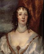 Anthony Van Dyck Details of Anna Dalkeith,Countess of Morton, and Lady Anna Kirk oil painting artist